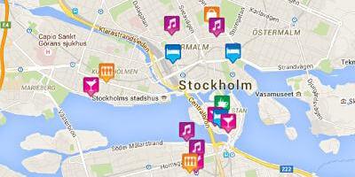 Karte von gay anzeigen Stockholm