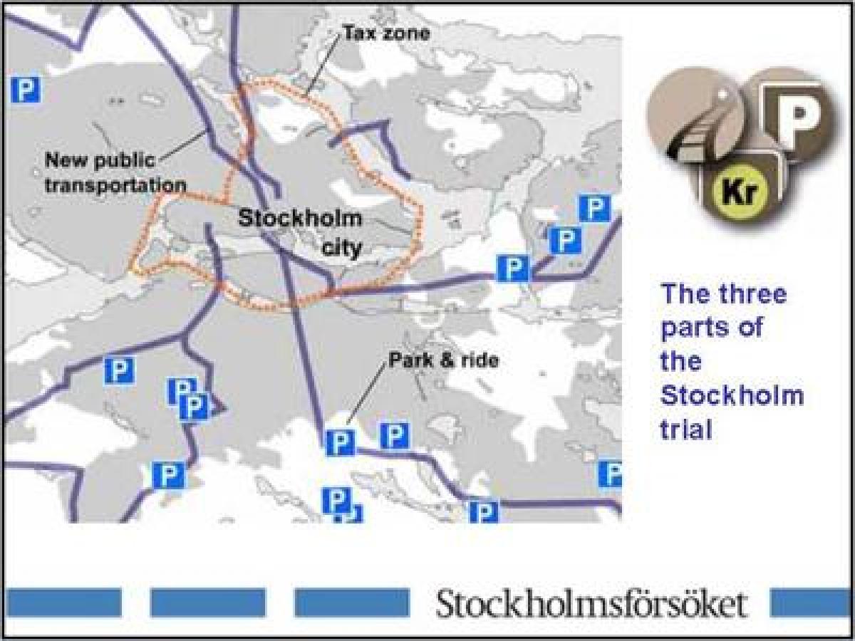 Karte von Stockholm Parken