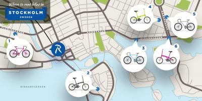 Stockholm city bikes anzeigen