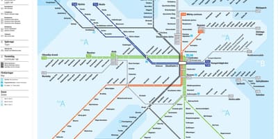 Karte von sl-Fähre Stockholm Karte