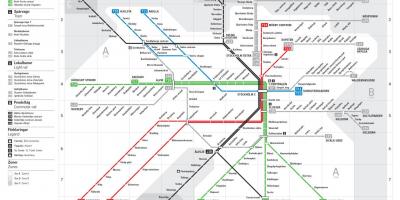 Karte von sl U-Bahn