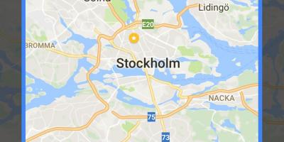 Die Offline-Karte Stockholm